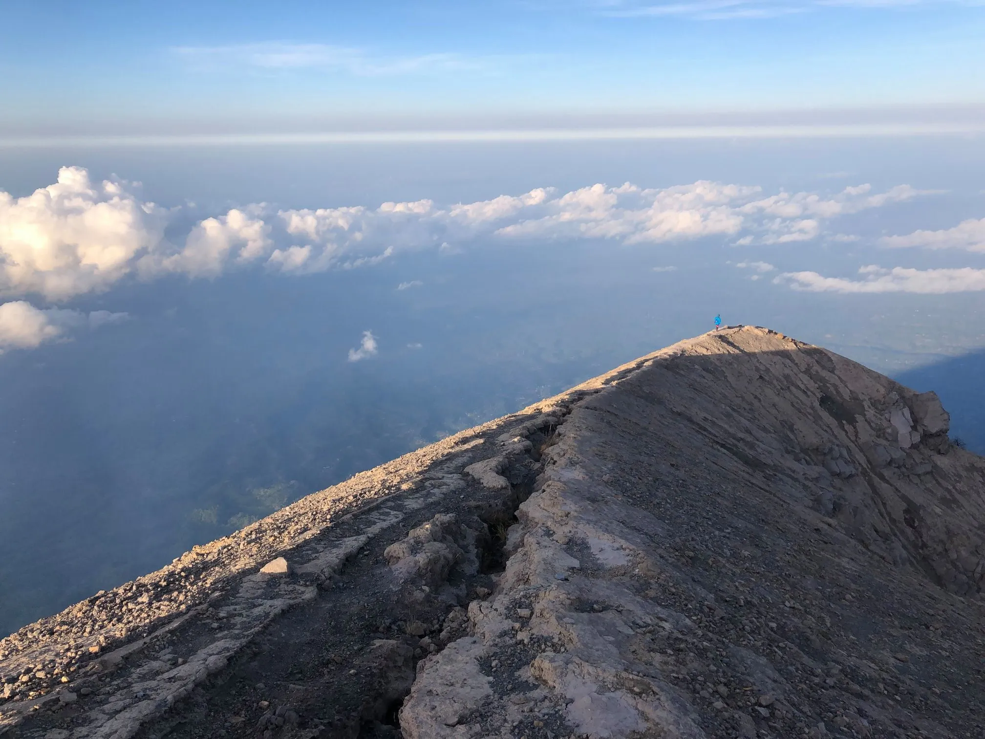Výhled na sopku Gunung Agung na Bali